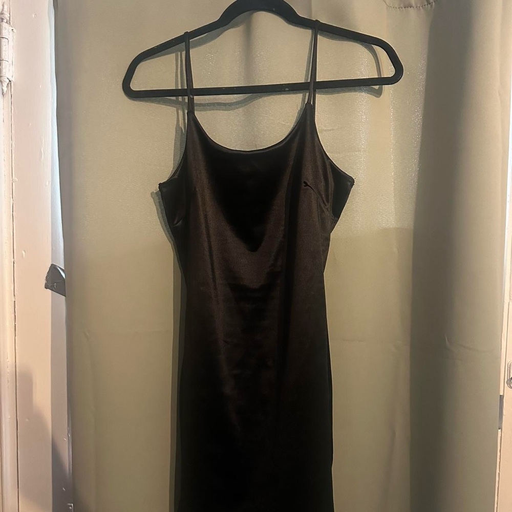 BLACK MINI GOING-OUT DRESS